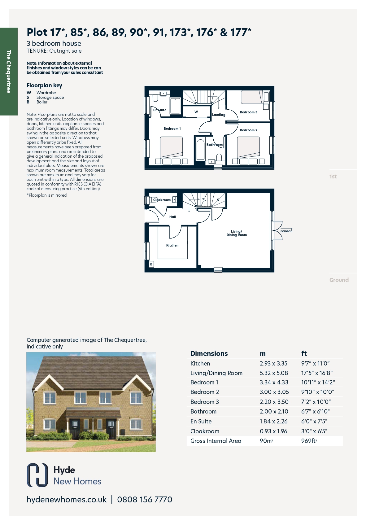 Hyde Spring Acres - The Chequertree Floorplan