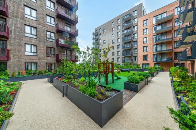 Shared ownership development in London