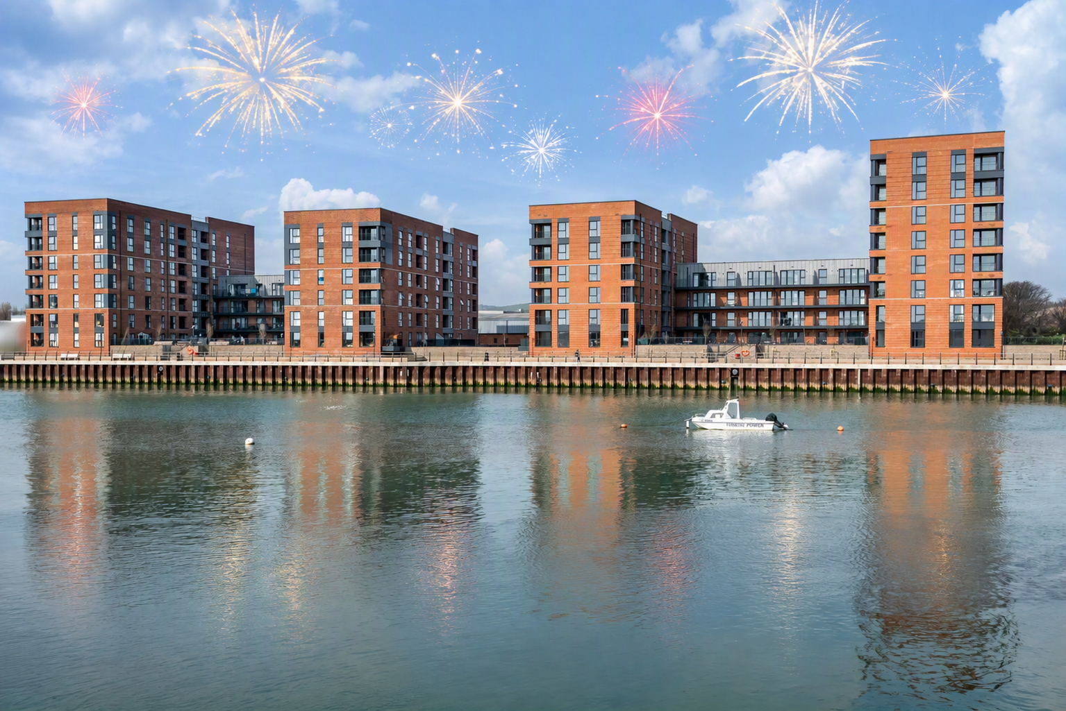 Kingston wharf Fireworks